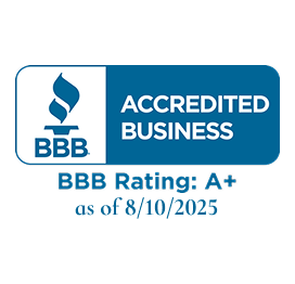 BBB Accredited Business — Rating A+