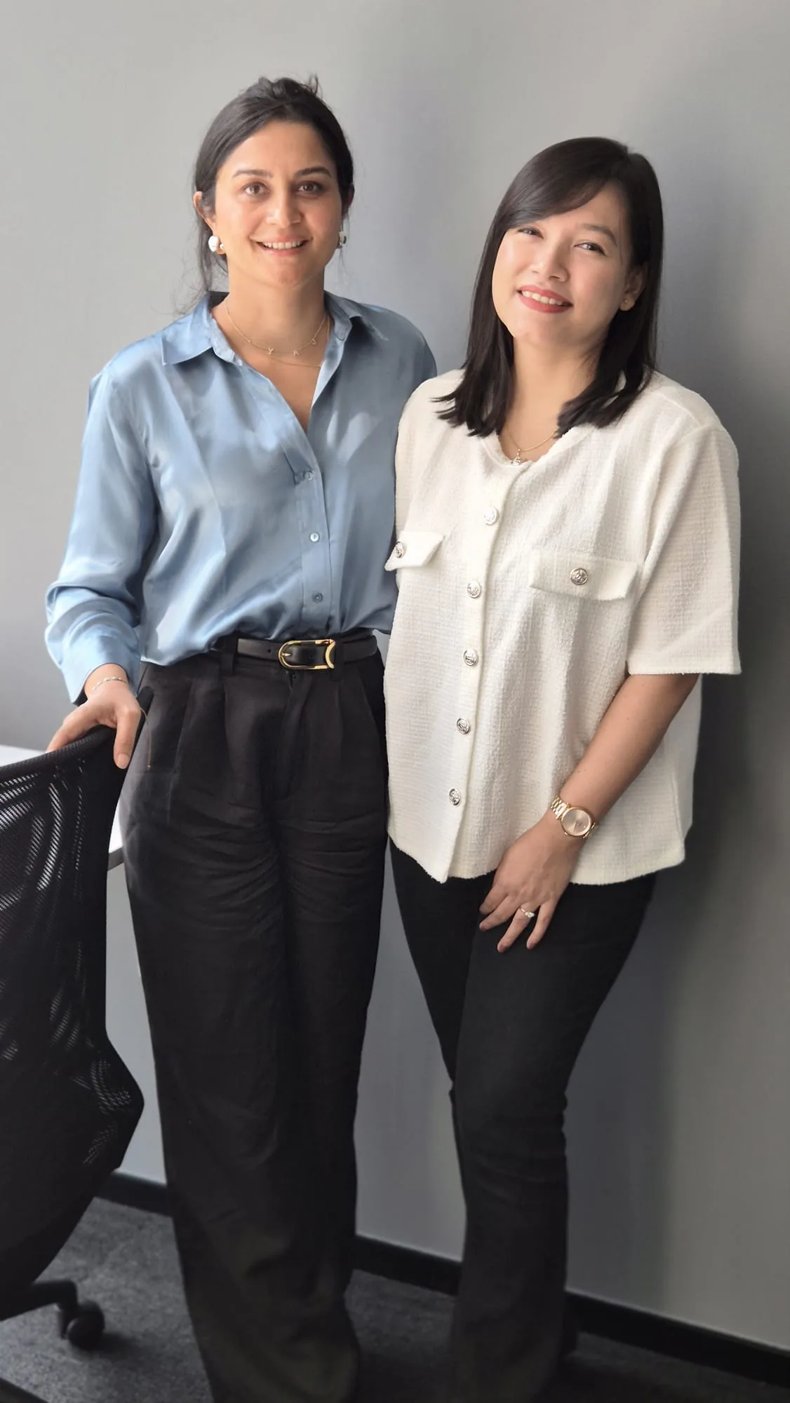 Principal Attorney Himani Bhardwaj and Lead Immigration Paralegal Akika Gogoi at HBM Law Offices
