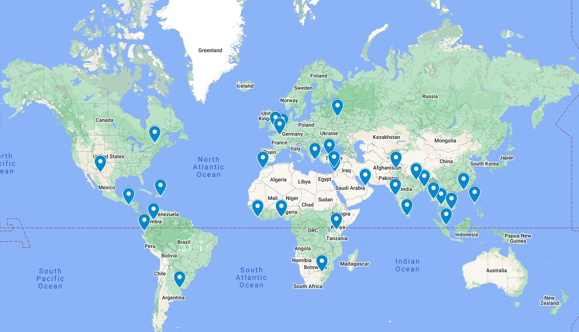 U.S. Embassies and Consulates Worldwide with HBM Law Offices Family Immigration Law Firm in Des Moines, Iowa