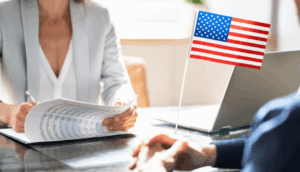 U.S. immigration application and visa interview